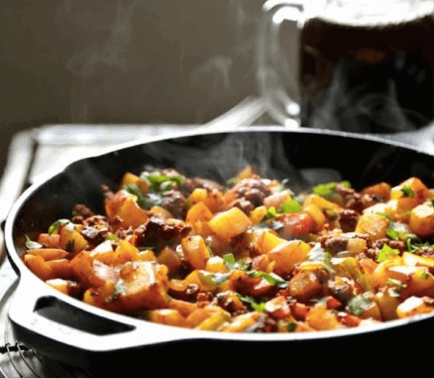 Country Breakfast Skillet - I Am Homesteader