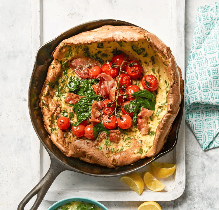 Spinach Dutch Baby