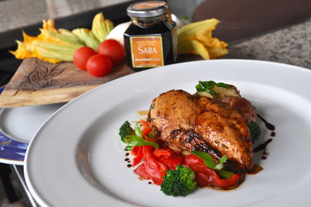 pollo alla saba