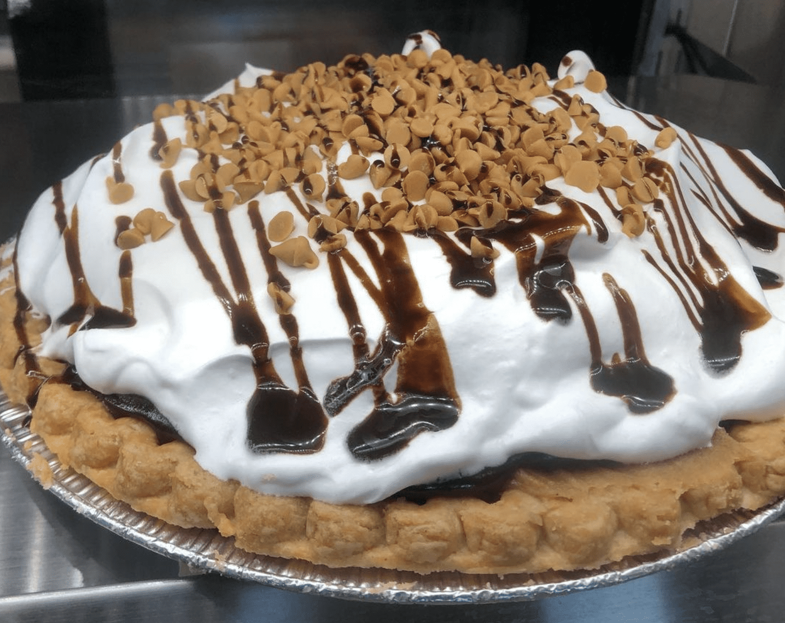 Bumdoodlers Peanutbutter Chocolate Pie