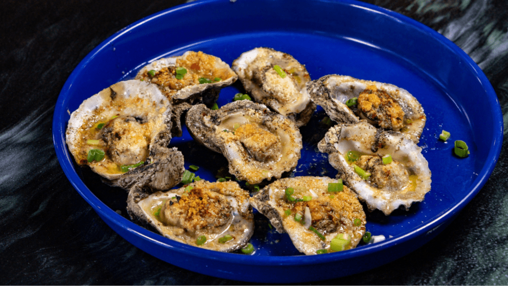 Gator’s Bayou Cajun Broiled Oysters Goodtaste with Tanji