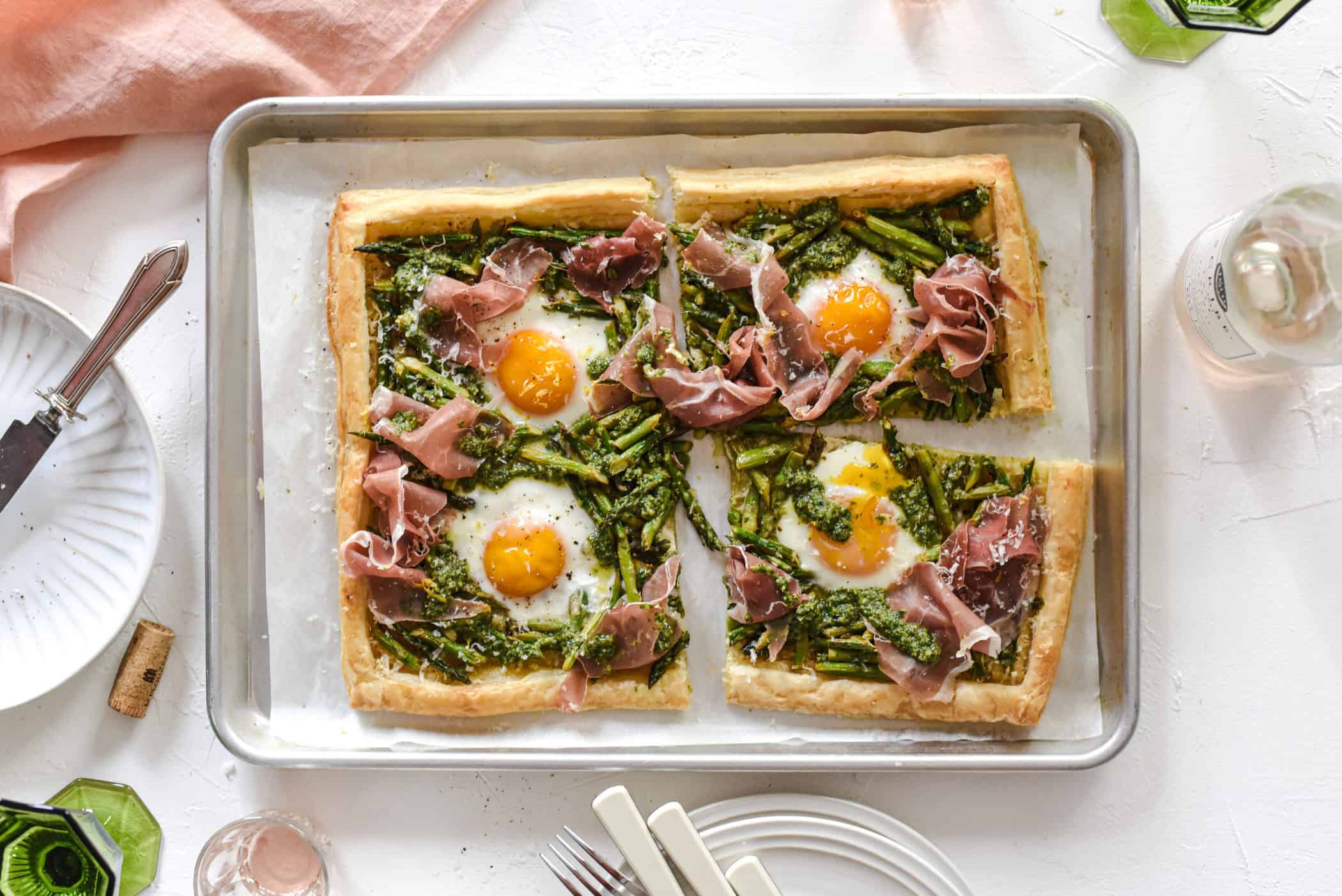 Asparagus Breakfast Tart 07