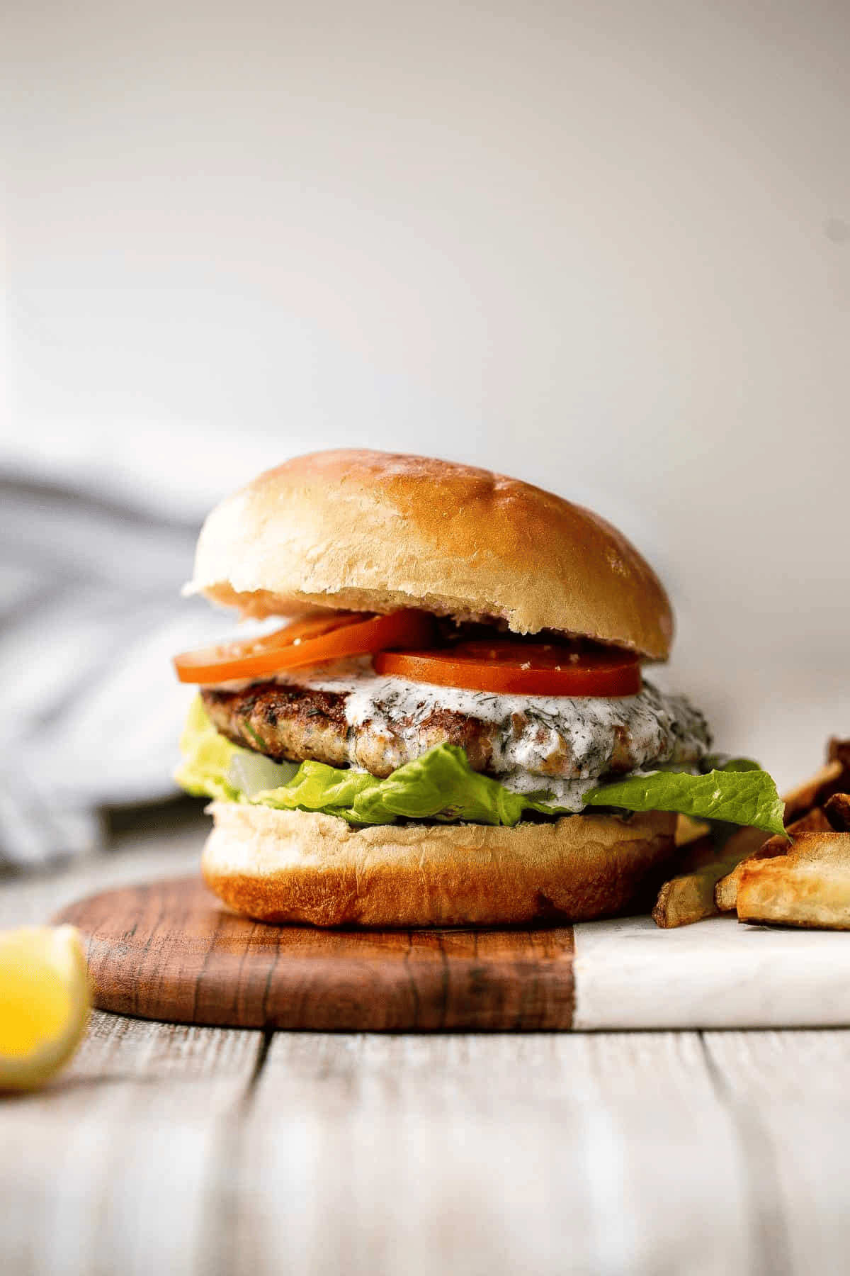 Mediterranean Turkey Burgers