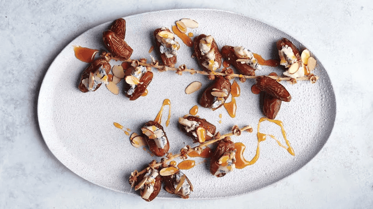 Dates and Blue Cheese