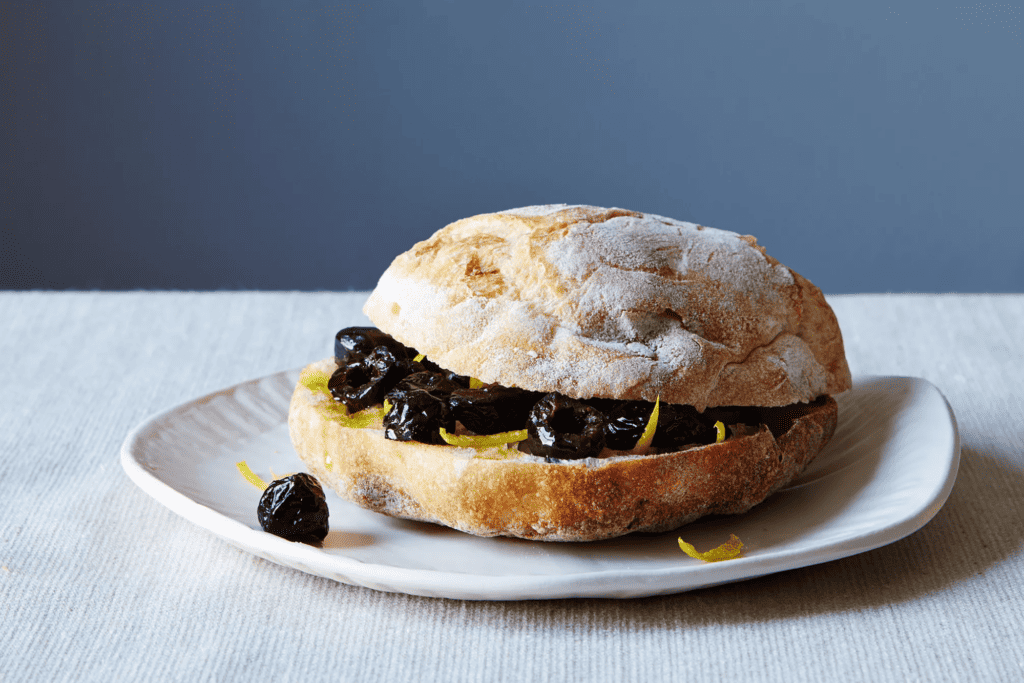 Viana La Place's Umbrian Black Olive Panino