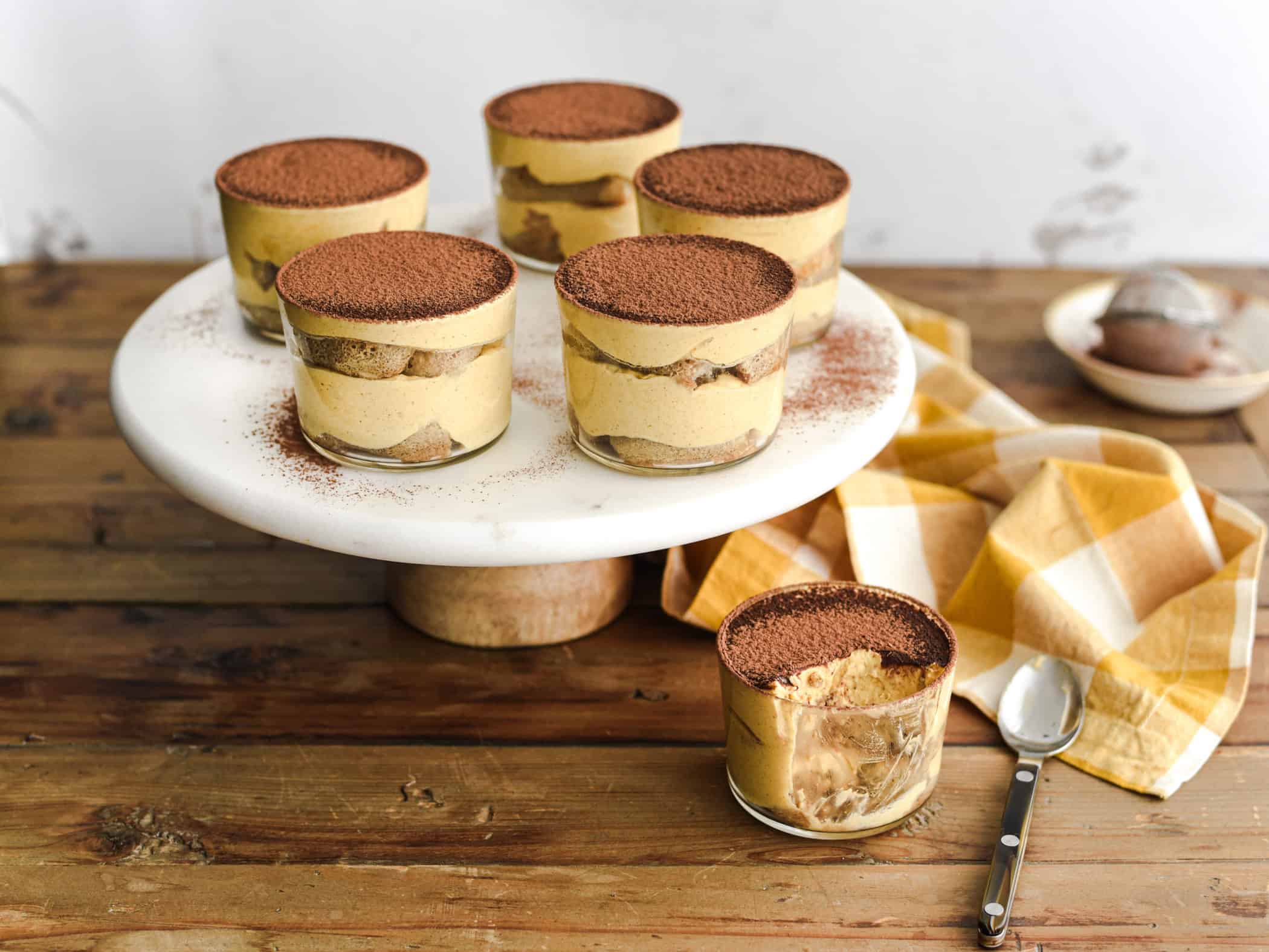 Individual Pumpkin Chai Tiramisu - Goodtaste with Tanji
