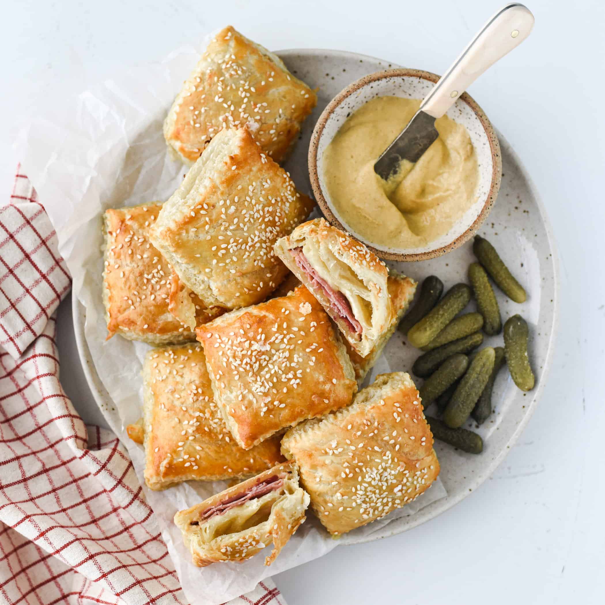 Ham and Cheese Puff Pastries 5