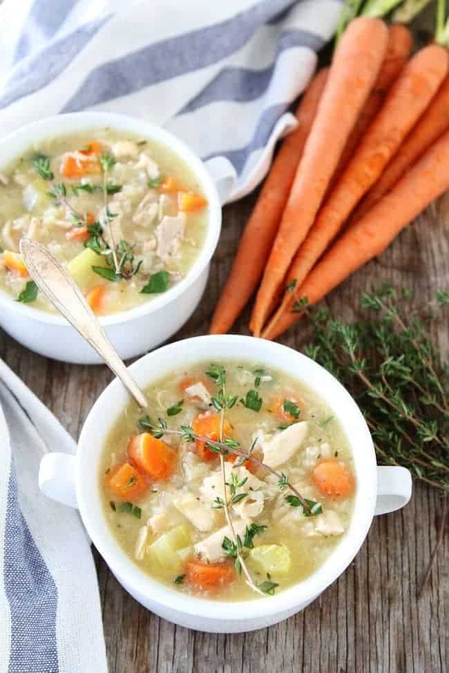 Easy Chicken and Rice Soup 3 1
