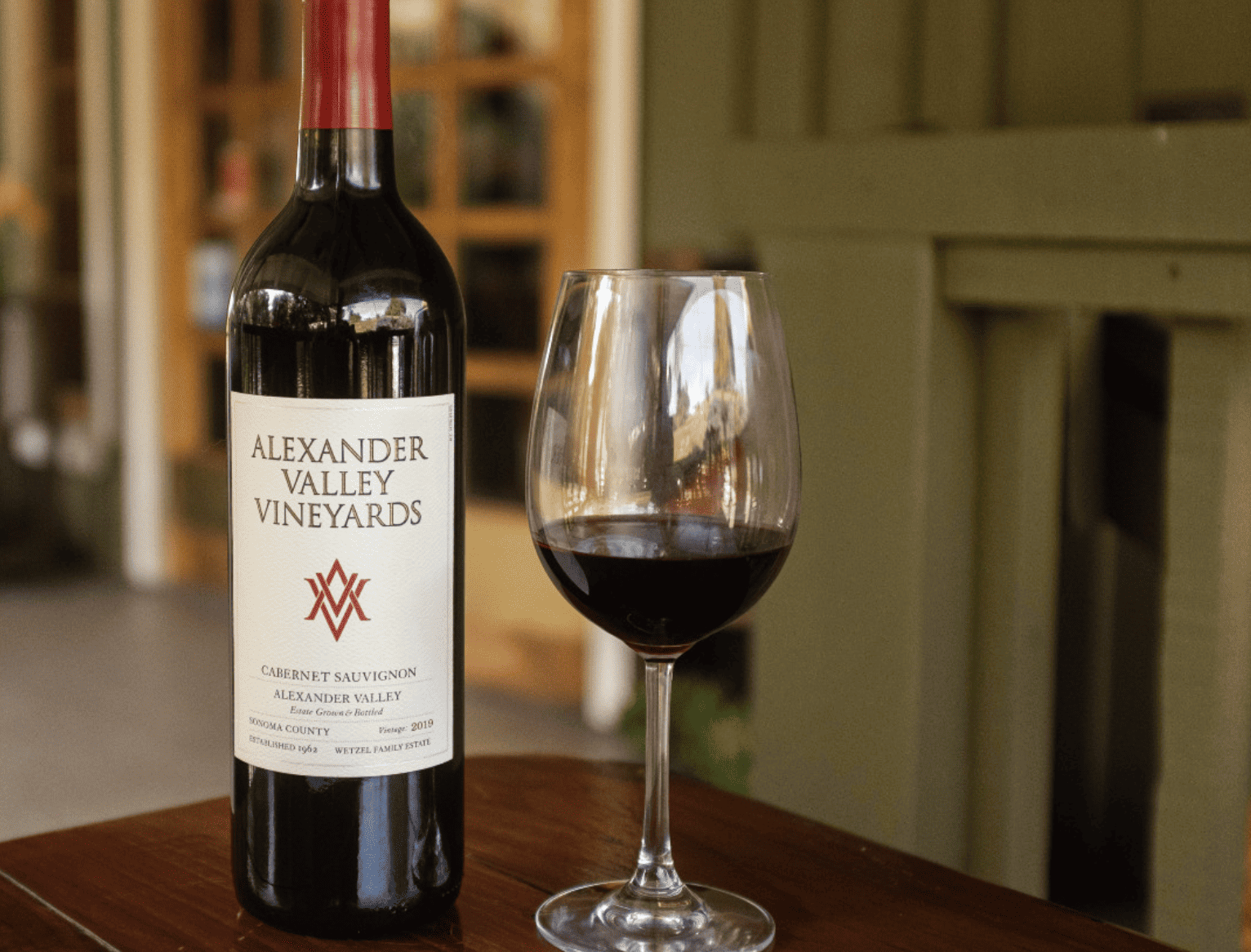 Alexander Valley Vineyards Sauvignon Goodtaste with Tanji