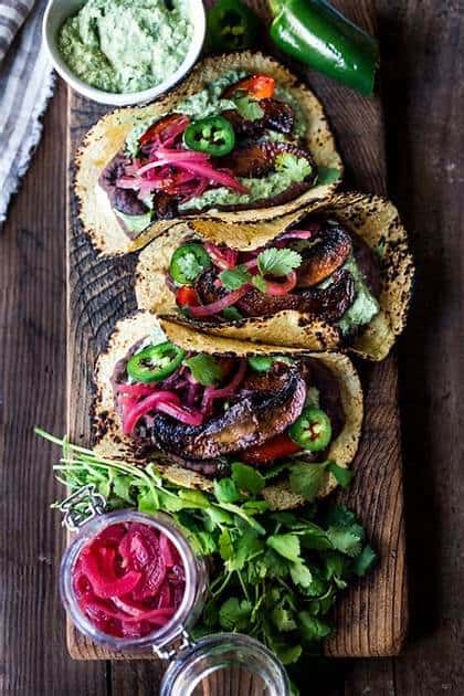 Chipotle Portobello Mushroom Tacos