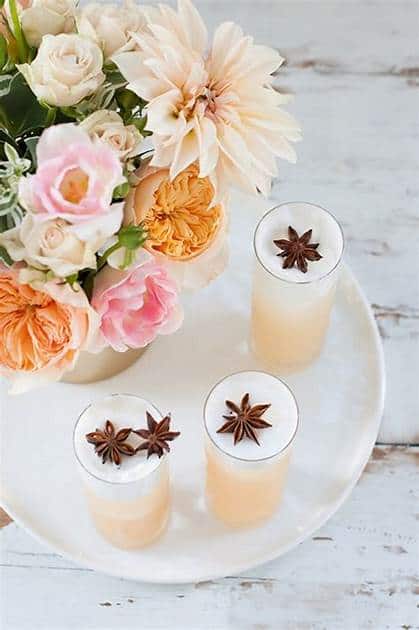 Apple Brandy Allspice Fizz Cocktail