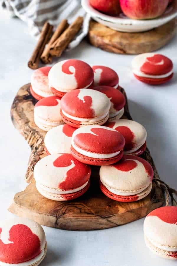 Apple Cinnamon Macarons