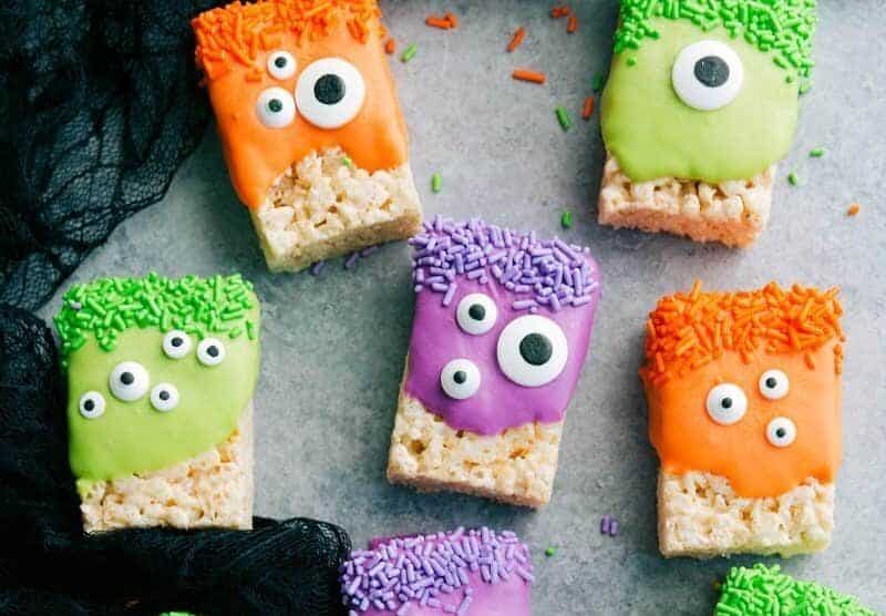 Halloween Rice Krispies Treats