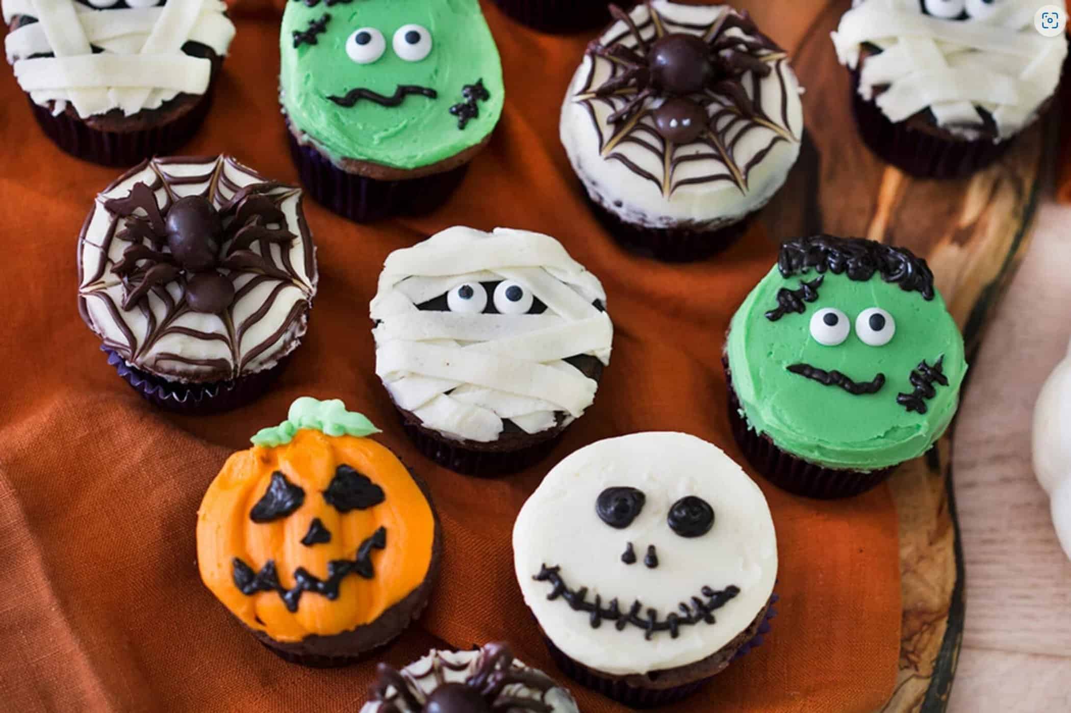 halloween cupcakes