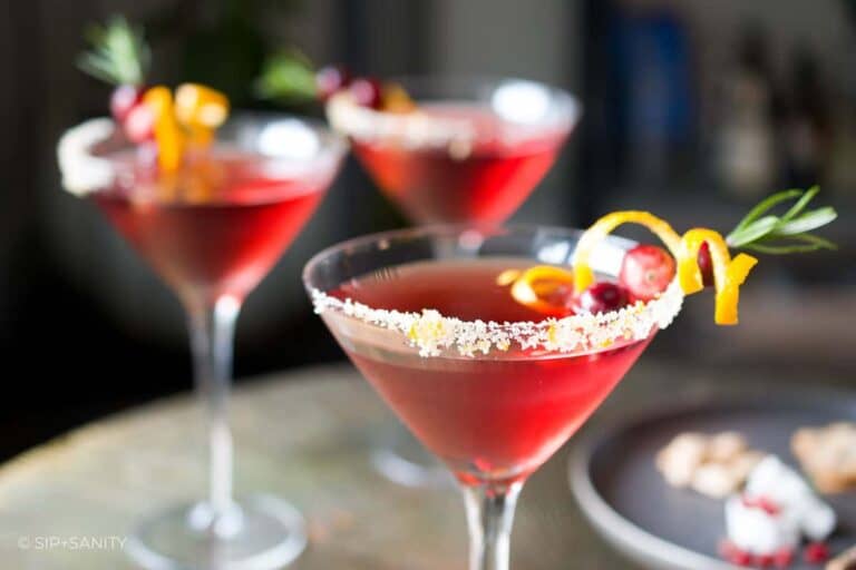 cranberry orange vodka cocktail