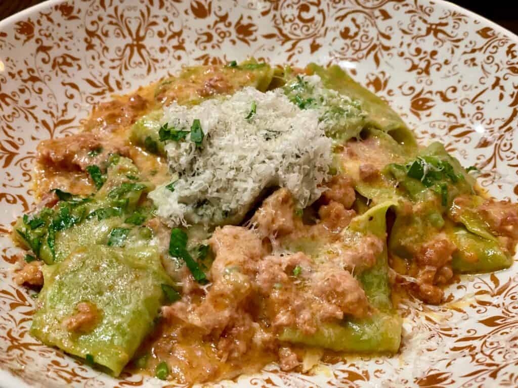 Alla Campana Parsley Pappardelle 