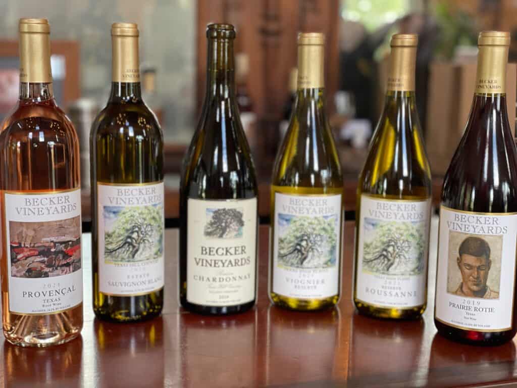 Becker Vineyards Wines