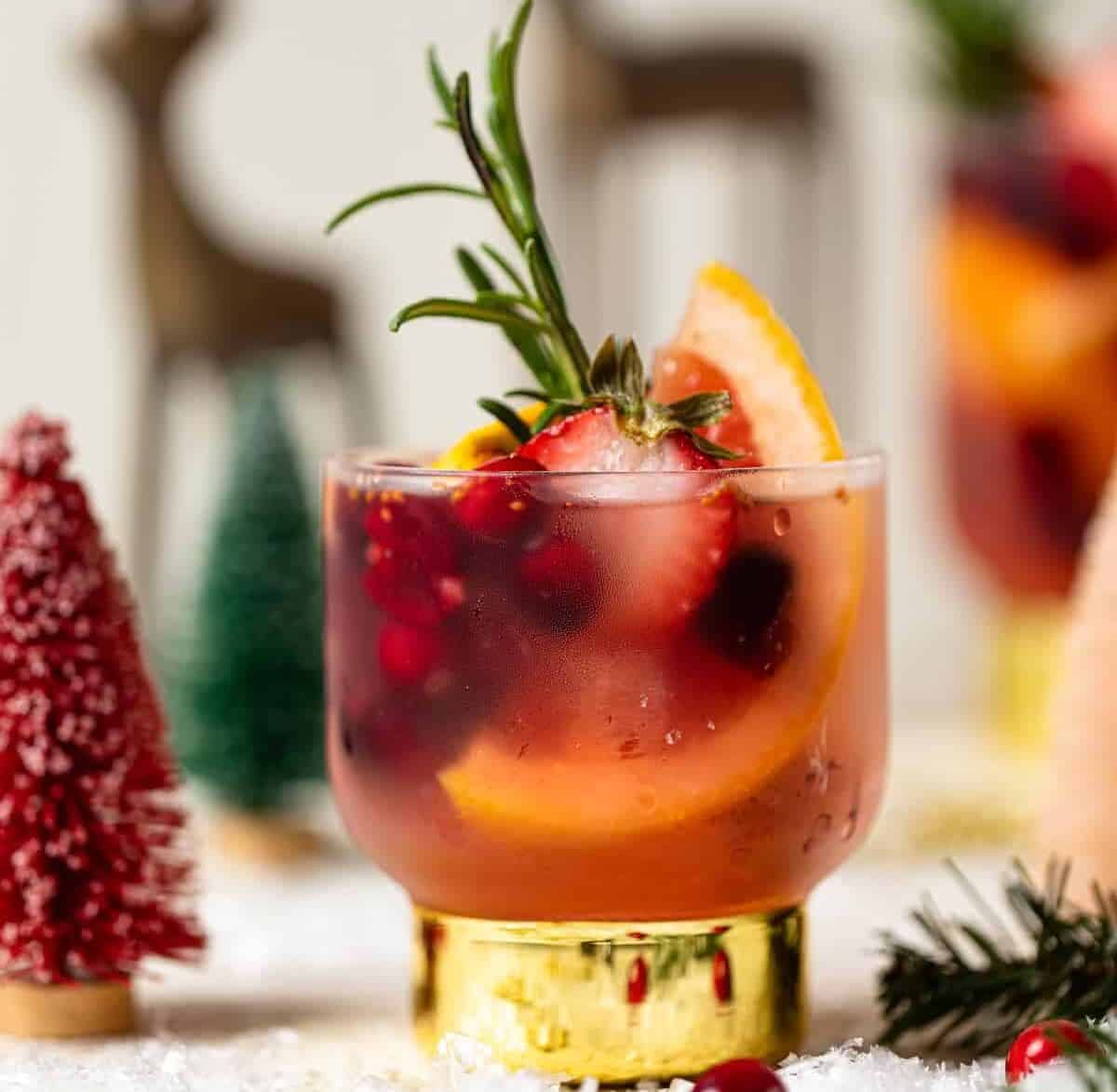 holiday mocktail