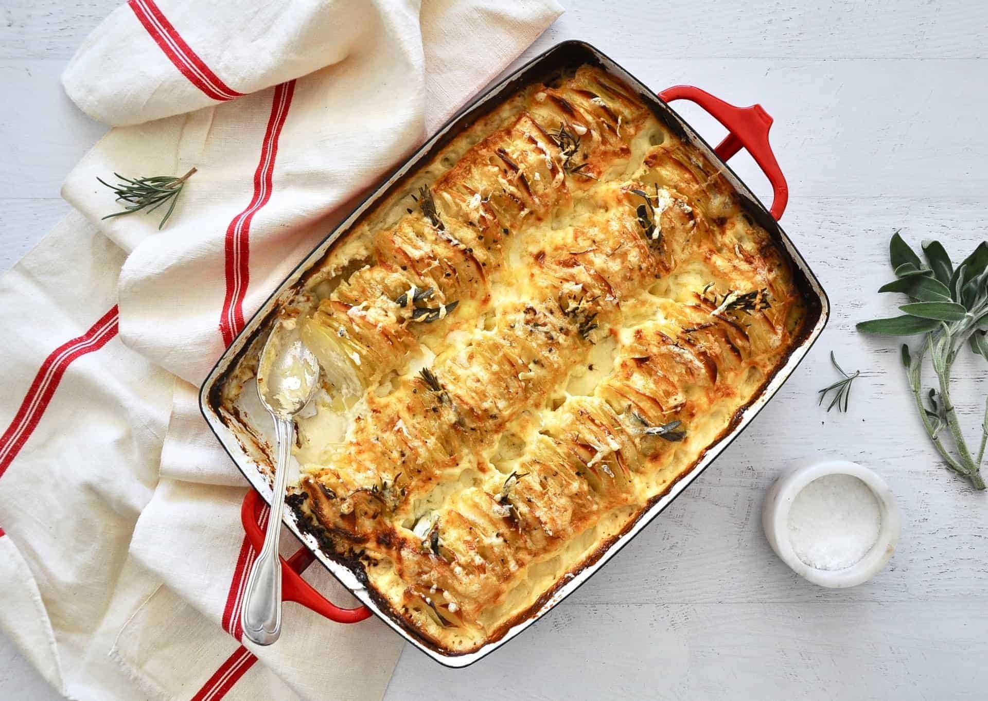 Hasselback potato gratin Hasselback potato gratin
