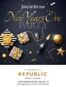 Celebrate the New Year at Republic Texas Tavern