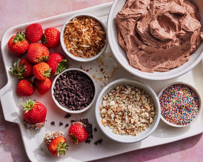 Chocolate Dip with Strawberries Photo Credit Matt Armendariz