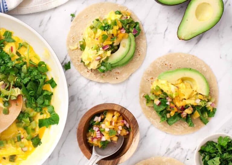 healthy breakfast tacos