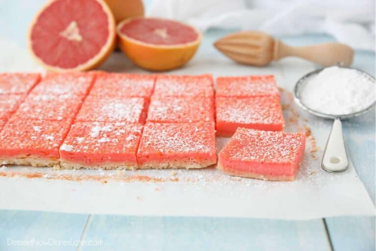 Ruby Red Grapefruit Bars