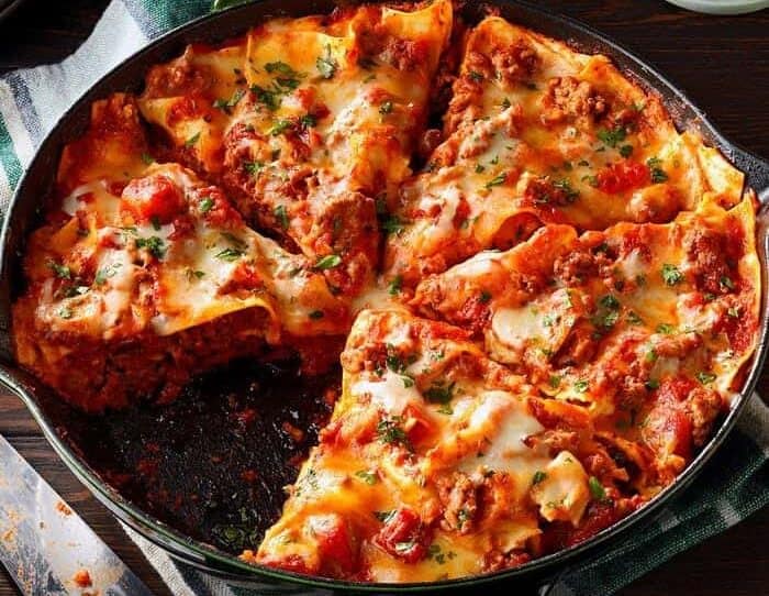 One Skillet Lasagna One Skillet Lasagna