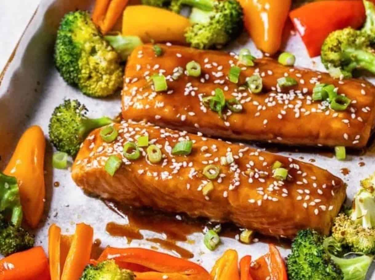 Sheet Pan Teriyaki with Vegetables Sheet Pan Teriyaki with Vegetables