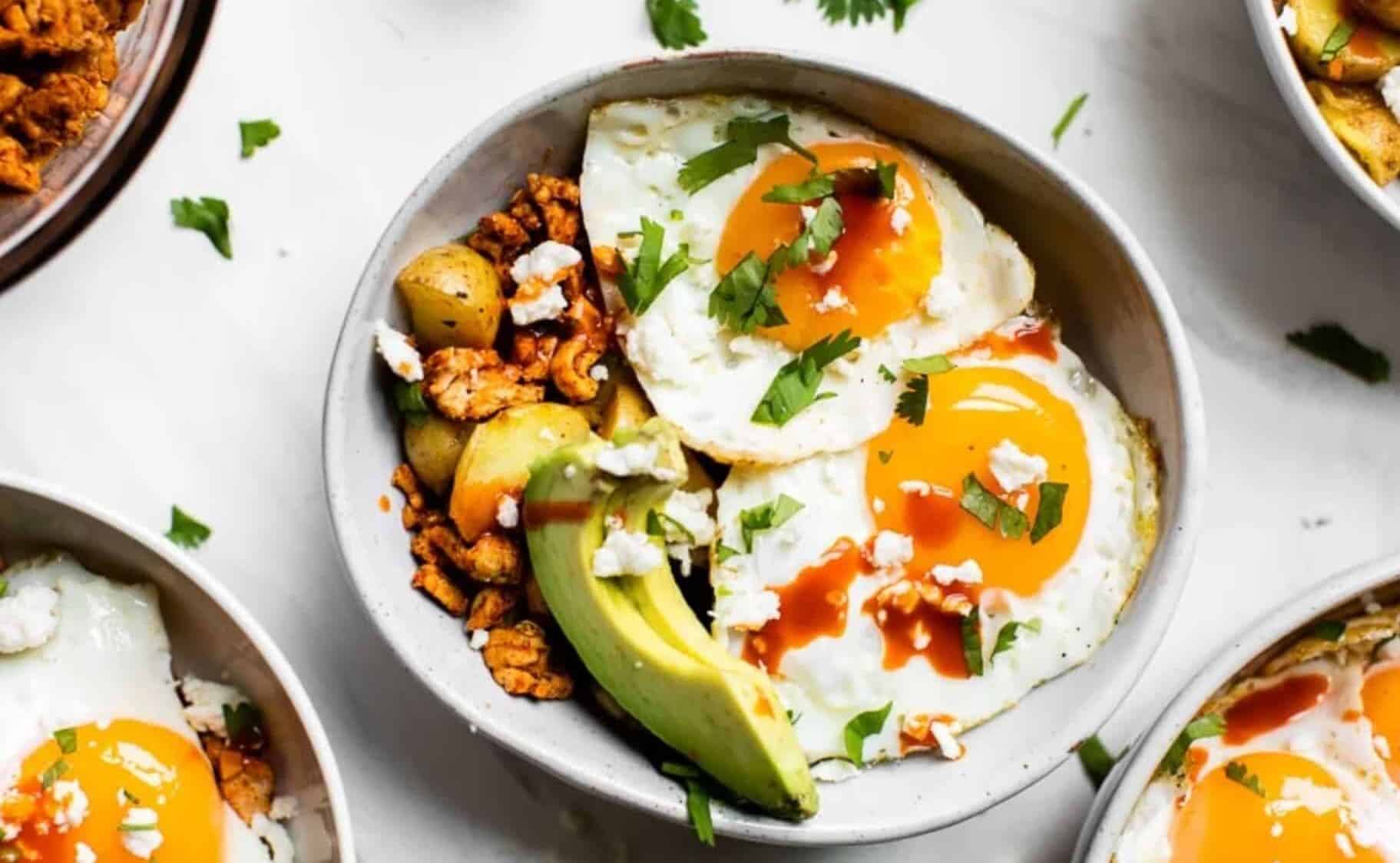 Chorizo Bowls Photo Credit Skinny Taste