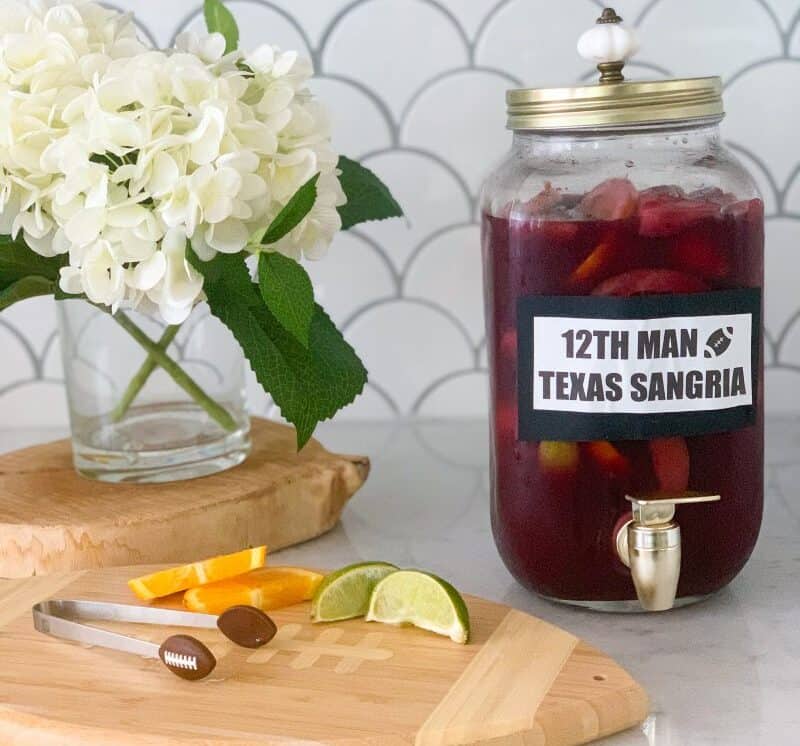 Twelve Man Texas Sangria