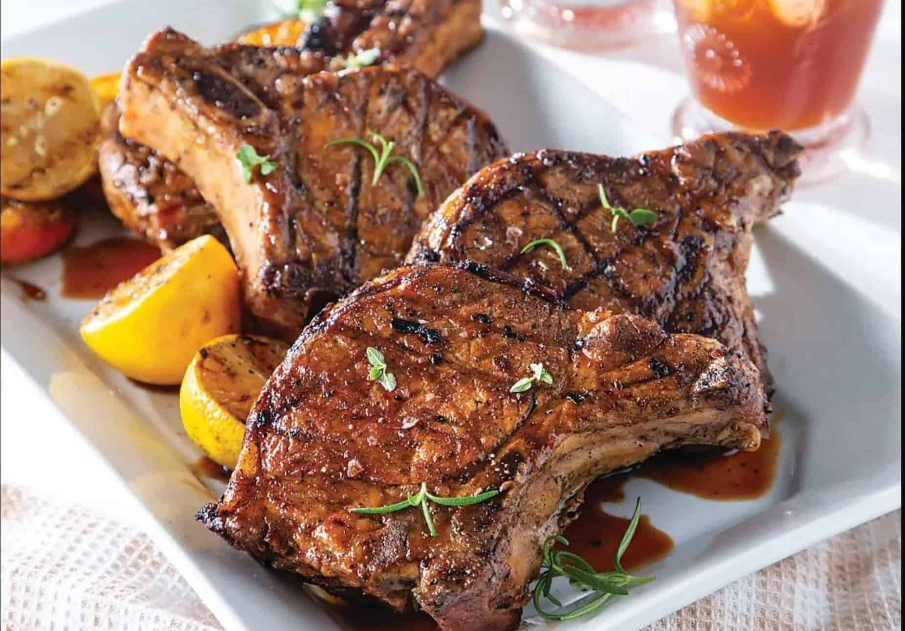 Sweet Tea Pork Chops