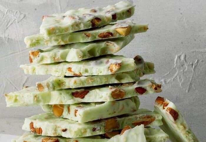 Lime in the Coconut Almond Bark