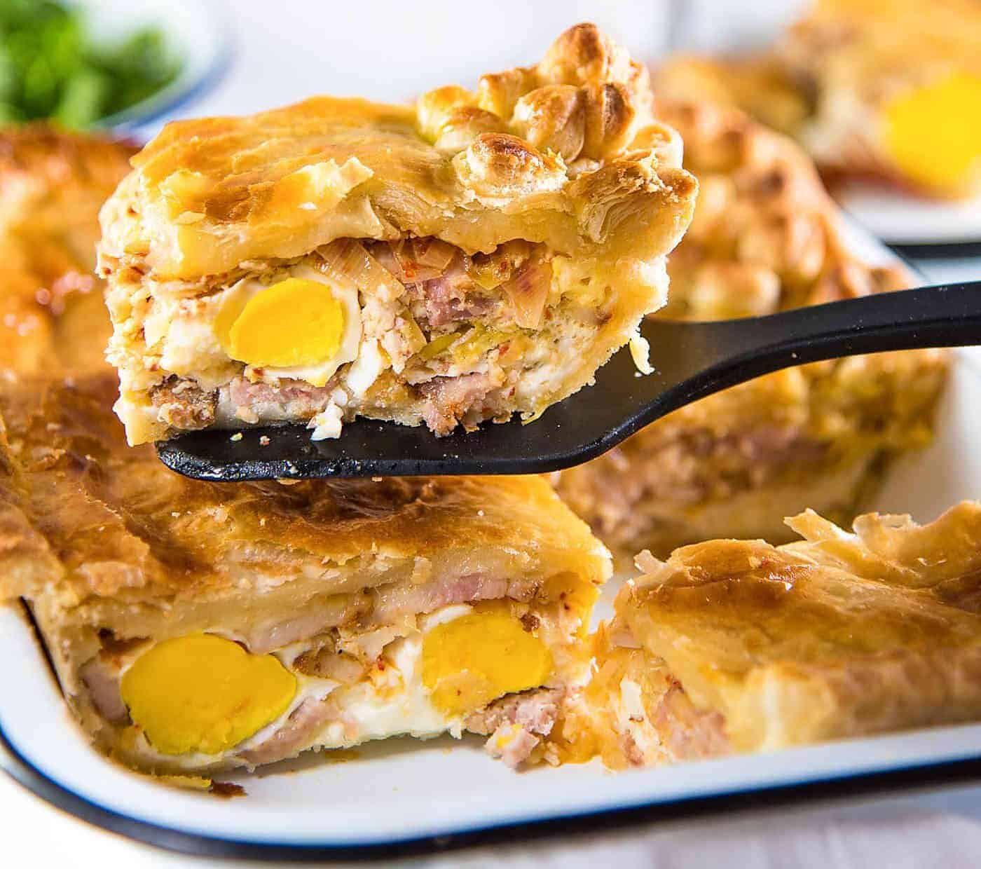 Egg Breakfast Pie Egg Breakfast Pie