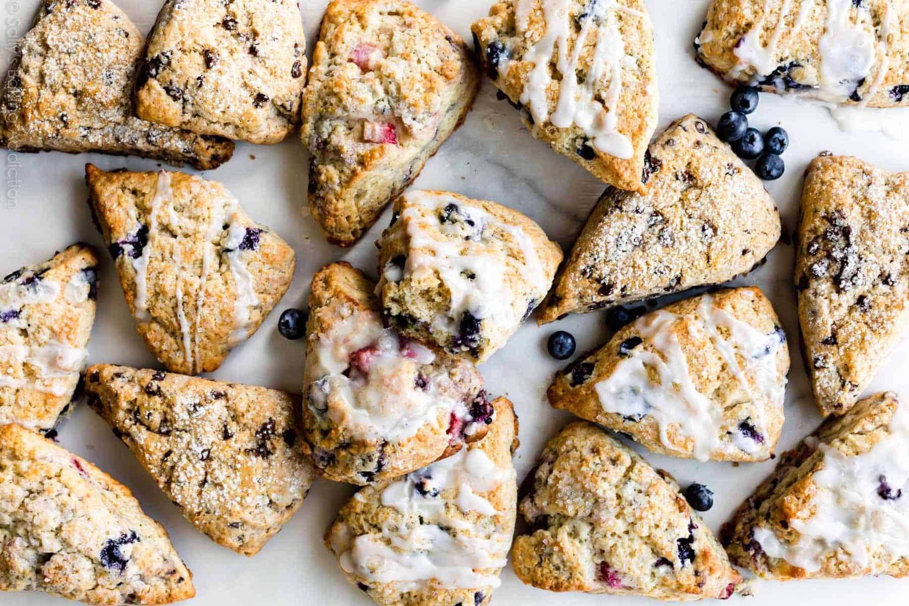 Lemon Blueberry Scones