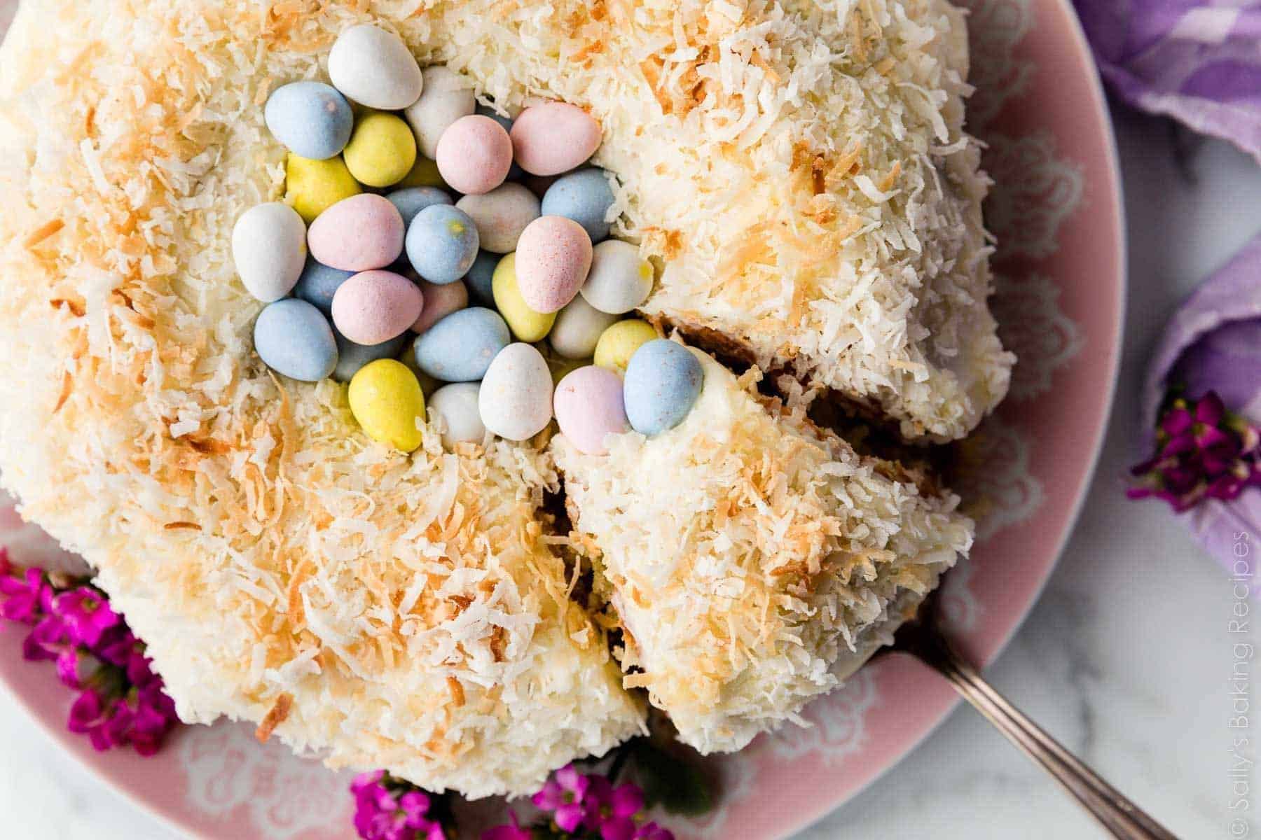 Coconut Easter Cake