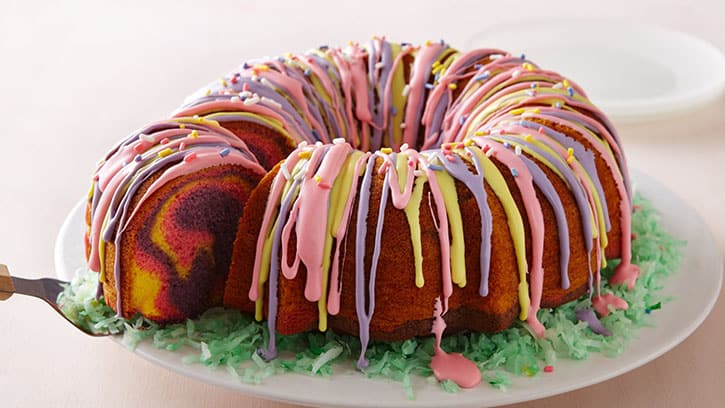 Rainbow Bundt Cake Rainbow Bundt Cake
