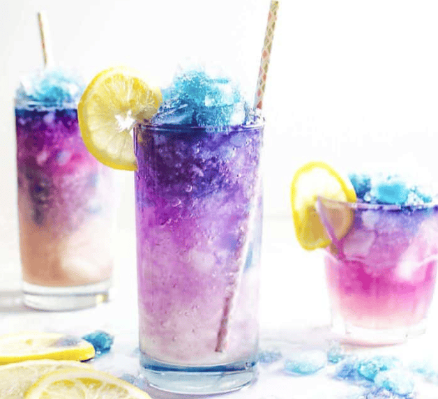 Galaxy Color-Changing Lemonade