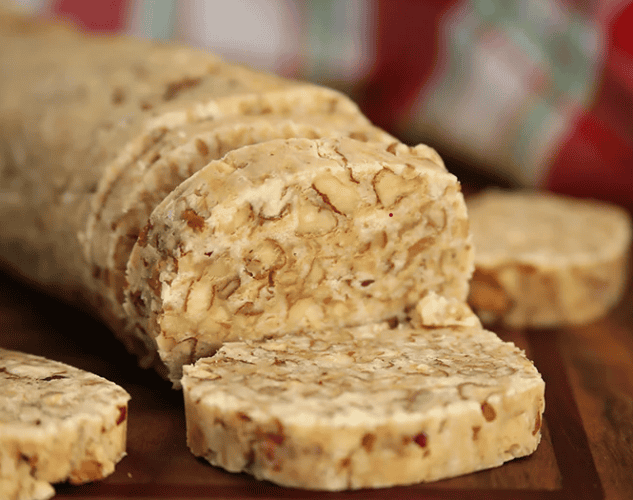 Nana's 3-ingredient pecan log