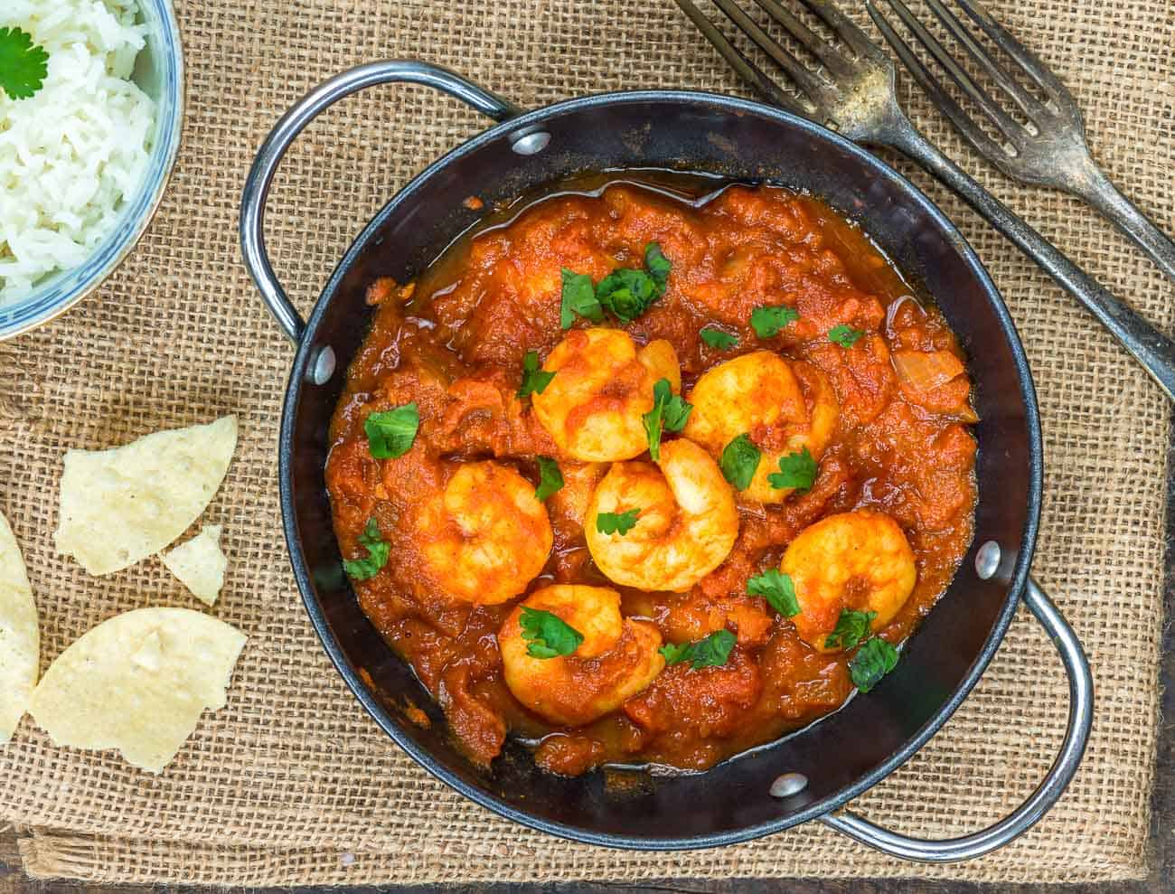 Green Papaya Prawn Curry