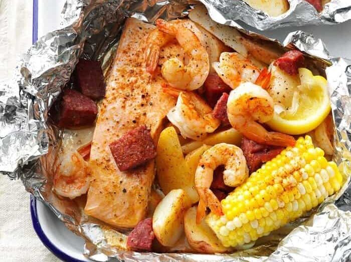 Grilled Cajun Boil