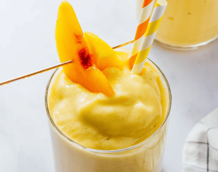 peach mango smoothie