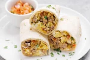 Make-Ahead Breakfast Burritos