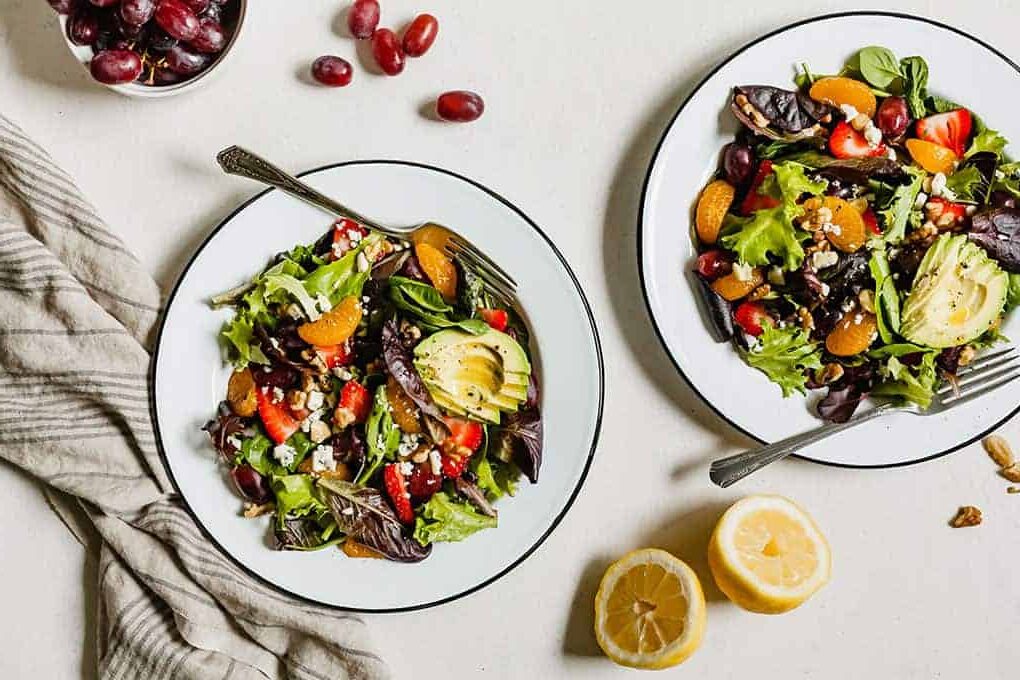 071224 summer salad with fruit 071224 summer salad with fruit