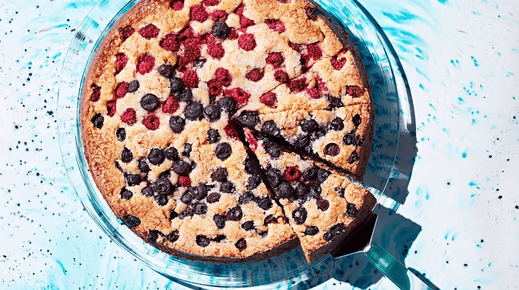 072524 brown sugar bake with bourbon and berries