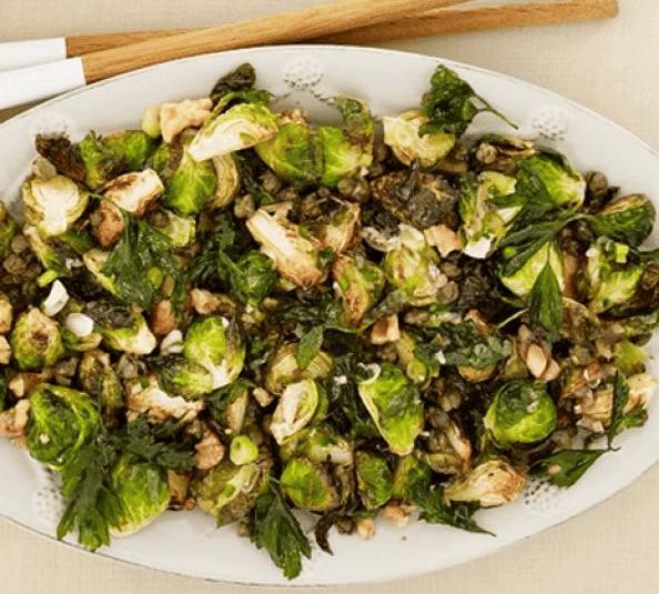 112824 fried brussels sprouts