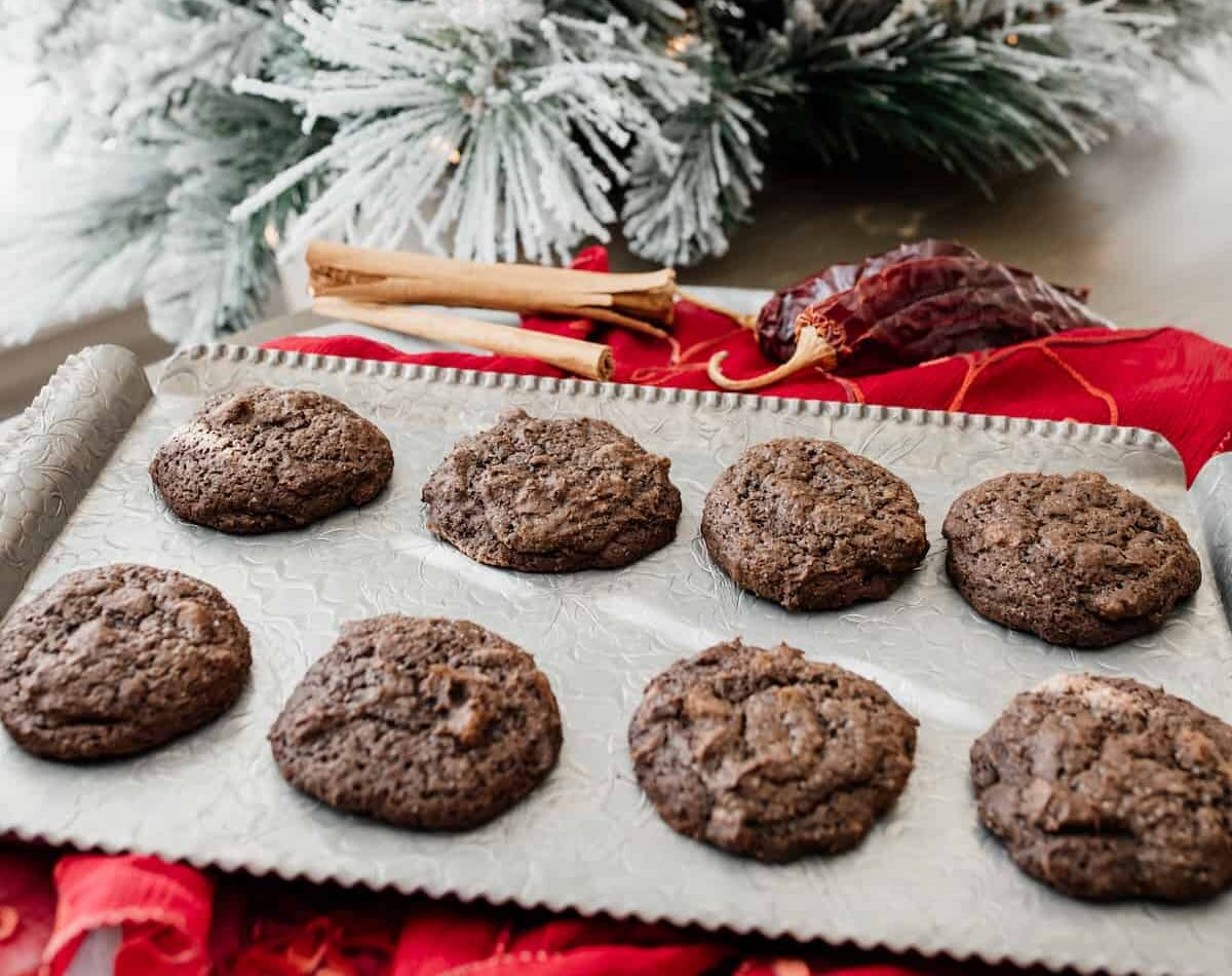 121724 mexican hot chocolate cookies