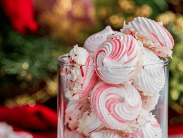 121724 peppermint meringues
