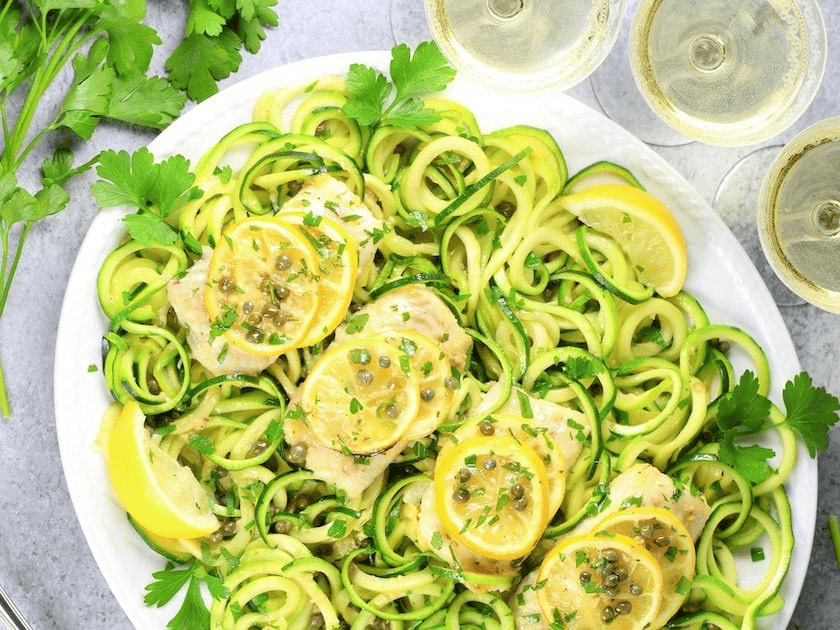 baked haddock piccata