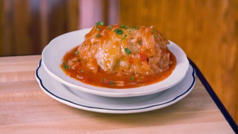 kenny and ziggy stuffed cabbage roll